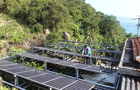 Báo Pháp Luật TP đưa tin về dự án NLS đảo Trần của SolarBK