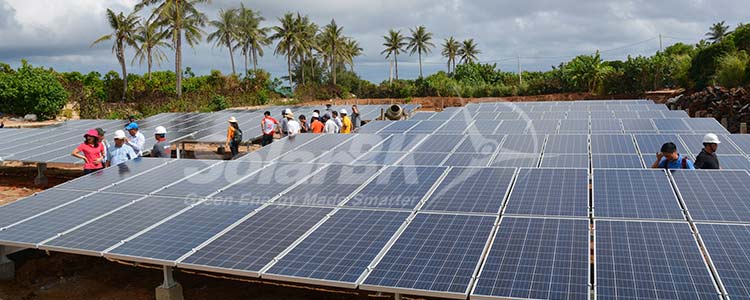 Dự án Điện Năng Lượng Mặt Trời tại Đảo Bé Lý Sơn (Quãng Ngãi)