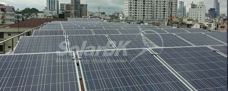 Dự án Điện Năng Lượng Mặt Trời Công ty Điện Lưới Cao Thế HCM