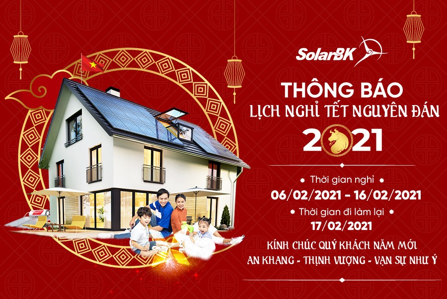 Thông báo lịch nghỉ Tết Nguyên Đán 2021