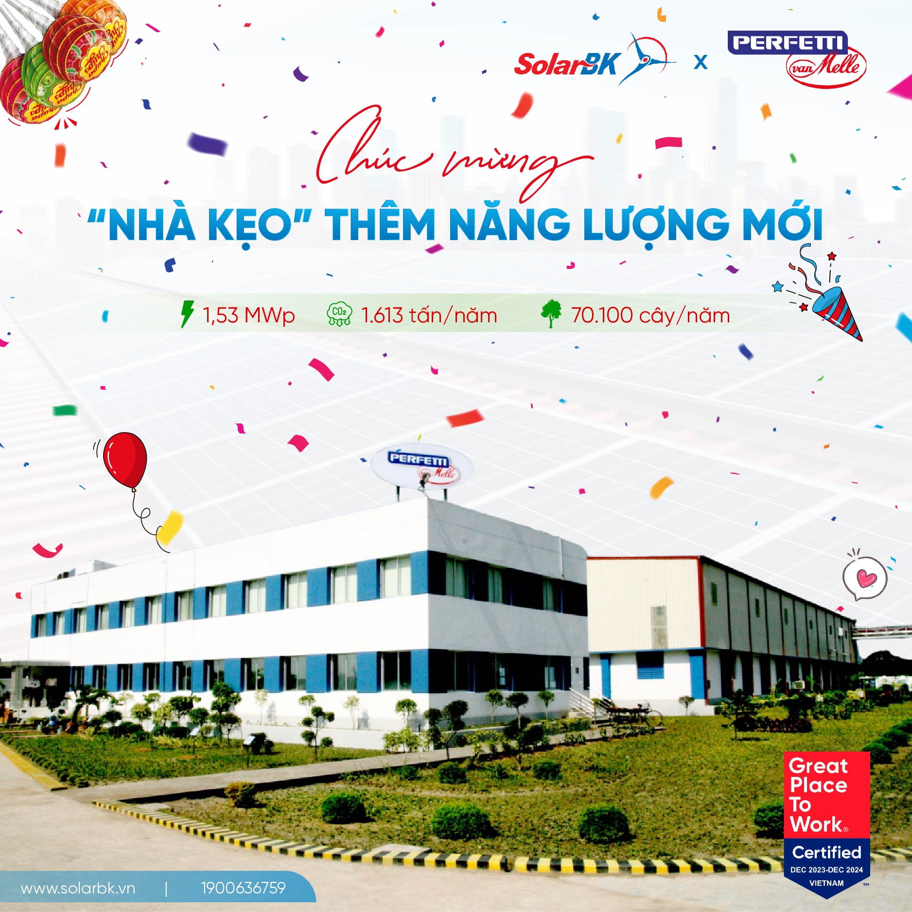 PERFETTI VAN MELLE – NHÀ KẸO CÓ THÊM “NĂNG LƯỢNG MỚI”