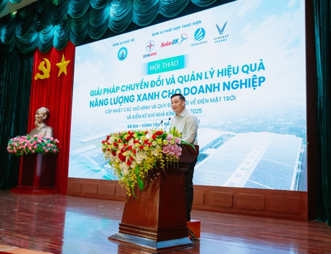Hội thảo giải pháp chuyển đổi và quản lý năng lượng xanh cho doanh nghiệp