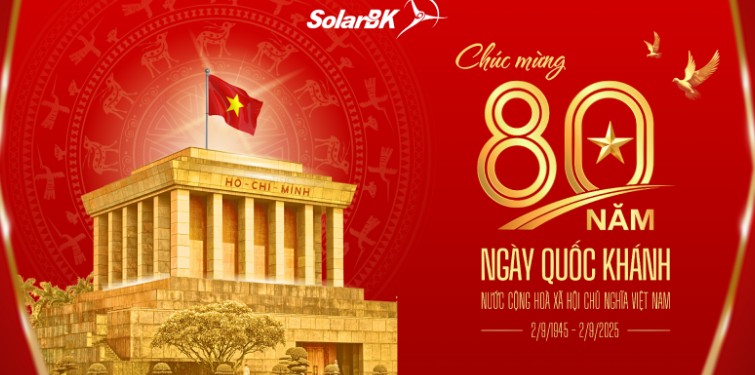 SolarBK celebrates 80 years of Vietnam's national day: From national independence to energy independence