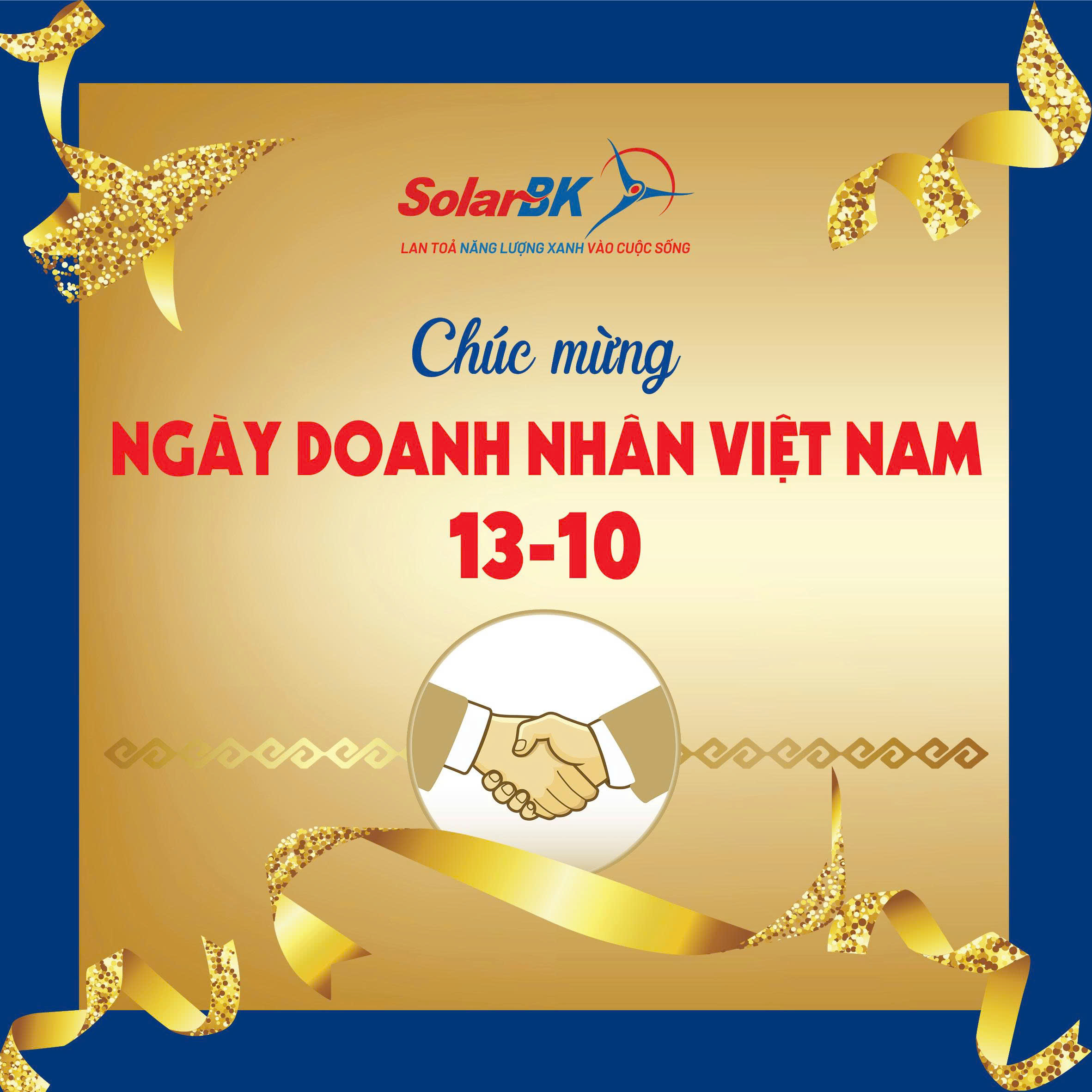 SolarBK chúc mừng Ngày Doanh nhân Việt Nam 13/10: Tri ân những người thắp sáng con đường bền vững