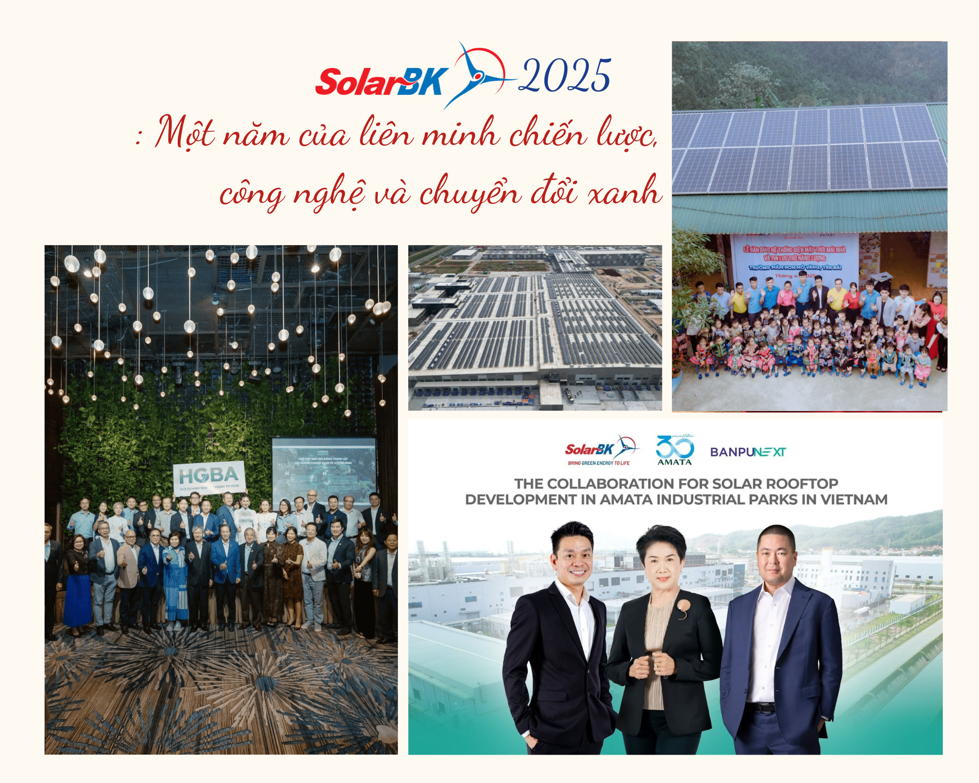 SolarBK 2025: Một năm của liên minh chiến lược, công nghệ và chuyển đổi xanh