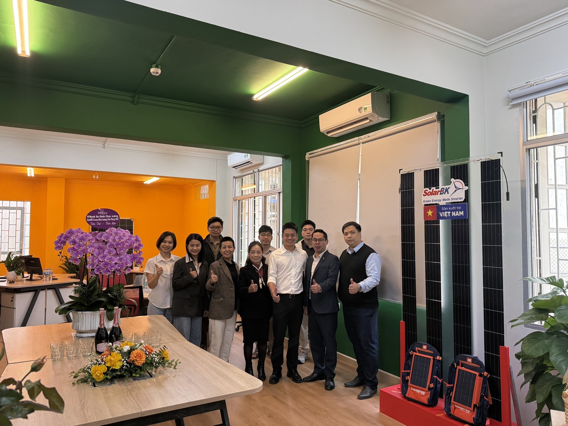 SolarBK thay đổi địa điểm trụ sở làm việc tại Hà Nội