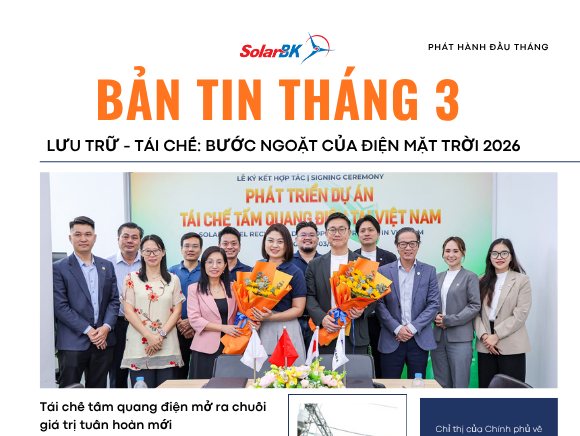 Bản tin năng lượng tháng 3: Điện mặt trời doanh nghiệp bước vào giai đoạn tích hợp mới