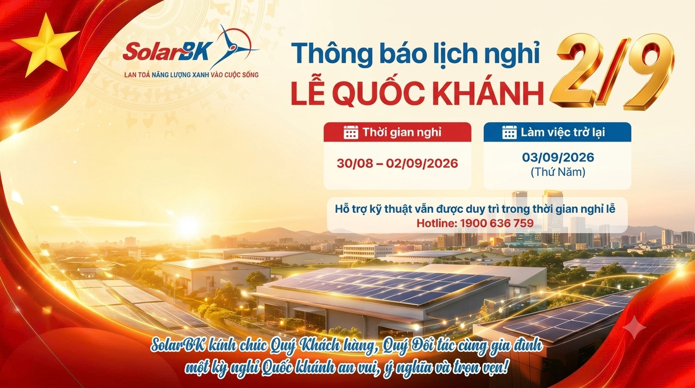Thông báo Lịch nghỉ lễ Quốc khánh 2/9/2026